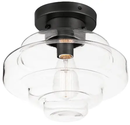 MAXIM LIGHTING 11120 Harbor 1-Light Flush Mount