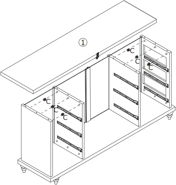 LJY-KF390004-01 - Assembly Step 5a