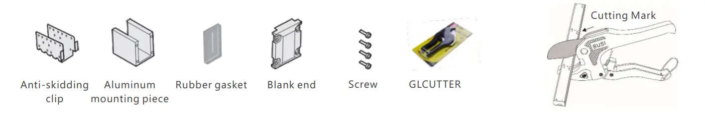 How To Use Gldiysc To Cut The Strip And End Cap Assemble