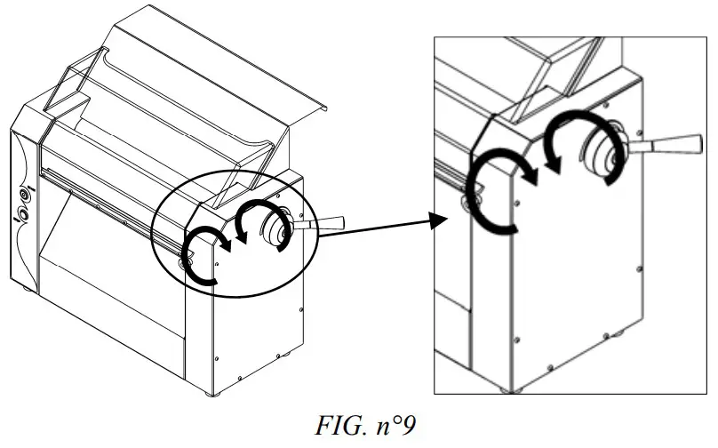 SIRMAN S 25 Hydraulic Sausage Stuffers - FIGURE 8