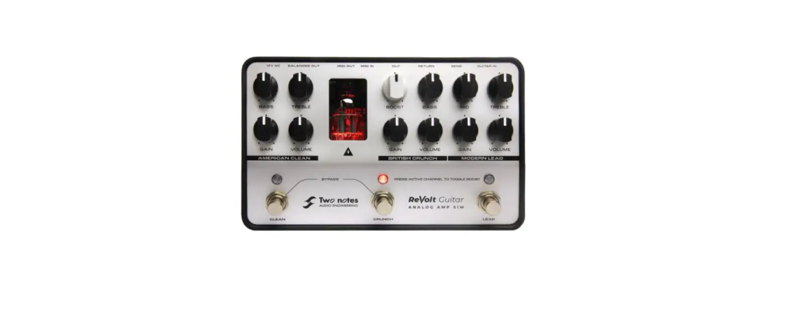 Revolt Guitar 3 Channel All-analog Guitar Amp Simulator User Guide