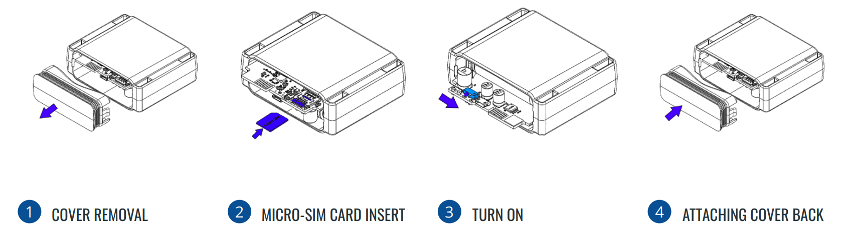 TELTONIKA TAT140 4G LTE Asset Tracker for Worldwide Coverage - fig