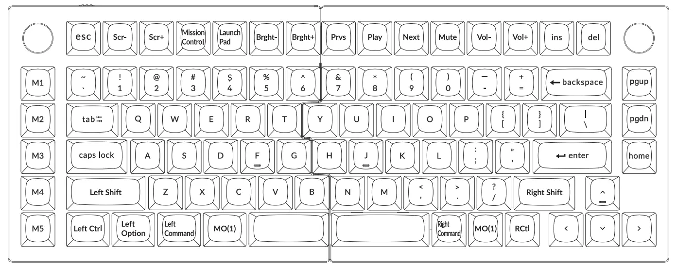 Keychron Q11 Customzable Keyboard - fig 17