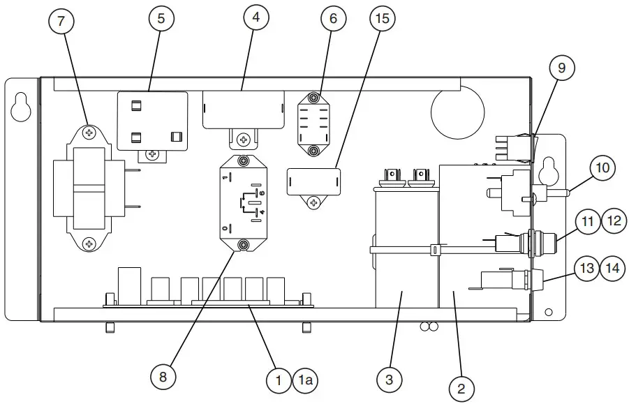 HOSHIZAKI FD 1002MRJ C Ice Maker Cubelet Style 22 Inch W - Control Box