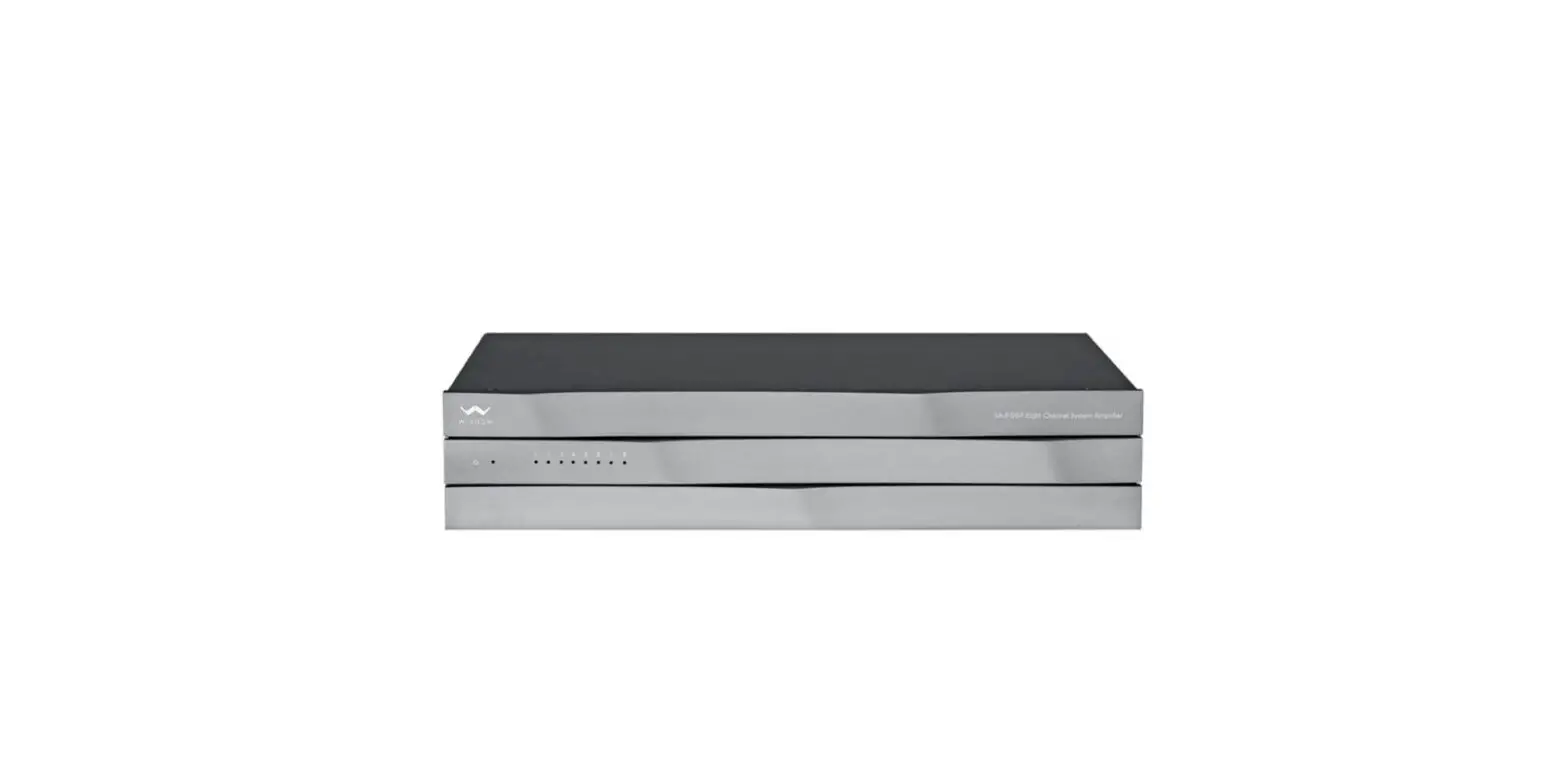 Wisdom Sa-8/sa-8dsp Eight Channel System Amplifier Owner's Manual