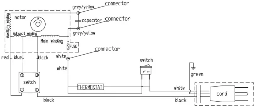 CANARM GSF Series Galvanized Shutter Fan B4