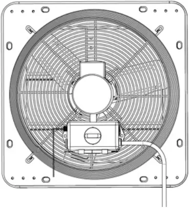 CANARM GSF Series Galvanized Shutter Fan C3