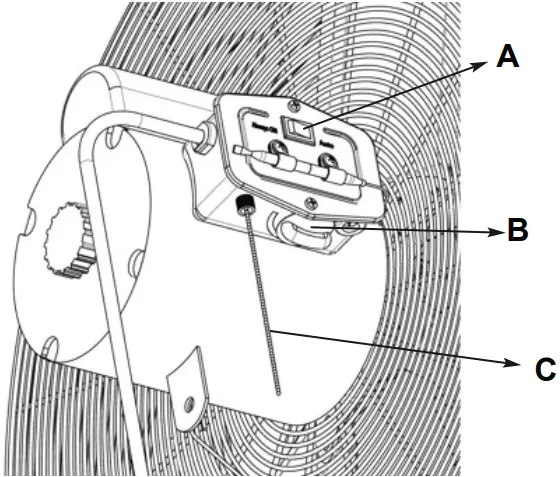 CANARM GSF Series Galvanized Shutter Fan C7