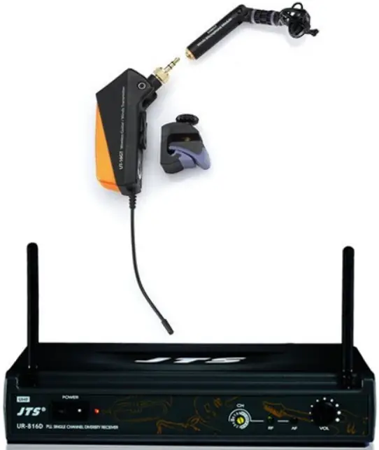 JTS ur816d Instruments Dedicated Wireless Microphone100m Electric Guitar