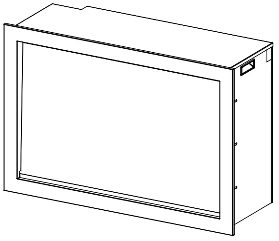 Amontii TRD 48 Series Bespoke Electric Fireplace -