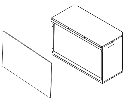 Amontii TRD 48 Series Bespoke Electric Fireplace - power cord5