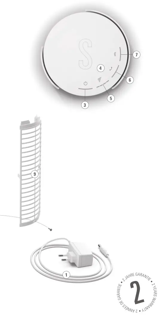 Stadler Form 239716 Peter Little Table Fan - Overview 2