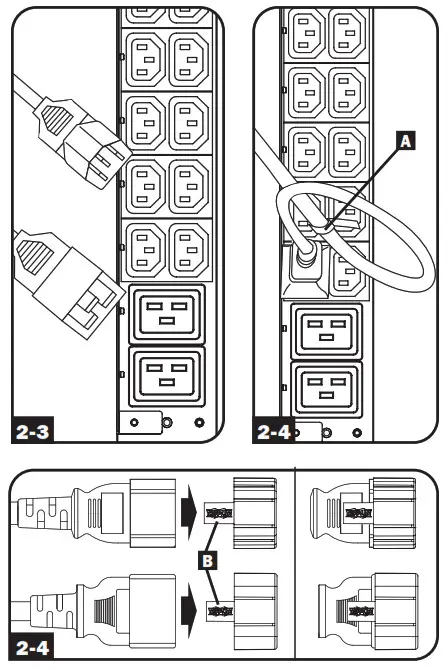RIPP-- LITE PDU3MV6L2120 3- Mounting the PDU 1