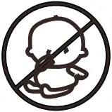 Not-for-children icon