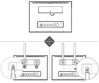 Installing external antennas
