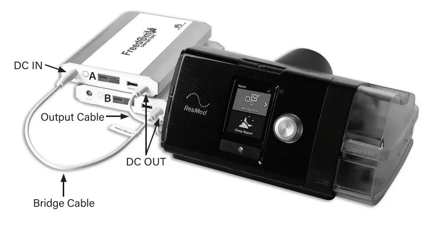 BPS FREEDOM V2 CPAP Battery User Manual - Dual Battery