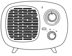 Russell Hobbs RHRETPTC2001 1500W Ceramic Heater