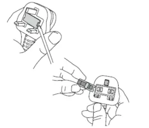 Russell Hobbs RHRETPTC2001 1500W Ceramic Heater - change the fuse