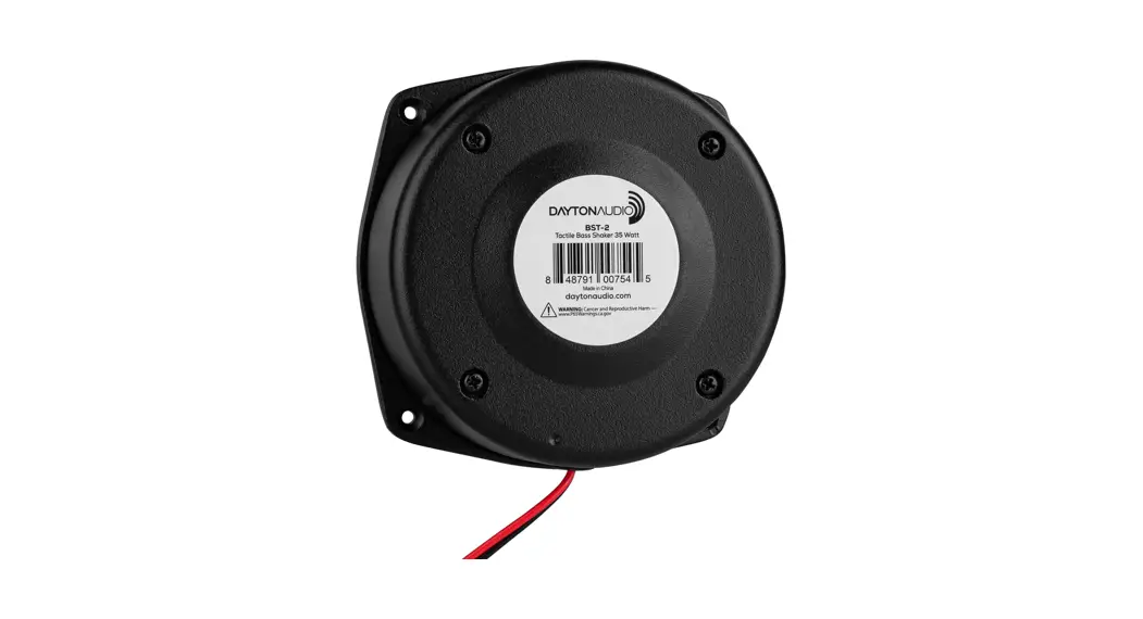 Daytonaudio Tactile Bass Shake Bst-2 User Guide