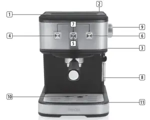 PRINCESS 249413 Espresso and Capsule Machine