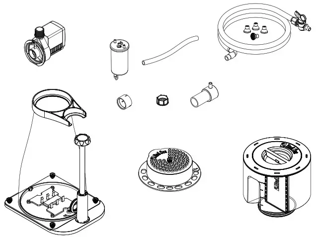 Red Sea 212158 RSK 300 Reefer Internal Protein Skimmer- Assembly