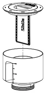 Red Sea 212158 RSK 300 Reefer Internal Protein Skimmer- Neck Cleaner
