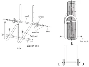 GLOBAL INDUSTRIAL 258320 High Velocity Floor Fan - fig