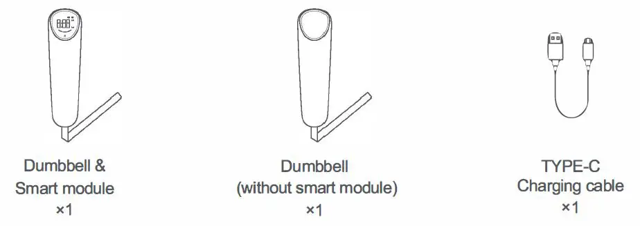 Beijing Kingsmith Technology DBV1N KingSmith Smart Dumbbell fig1