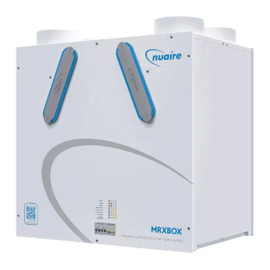 nuaire MRXBOXAB-ECO3B-1Z Mechanical Ventilation Units with Heat Recovery for Wall Mounting
