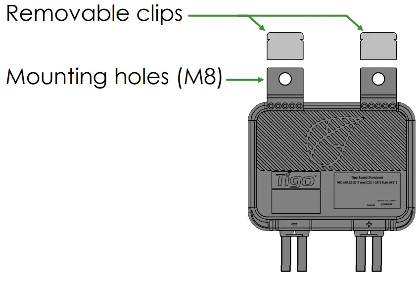 Tigo TS4 AS Energy Module - fig