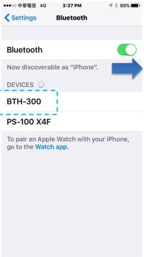 MobilitySound BTH-300-F Bluetooth Earphone- smart phone