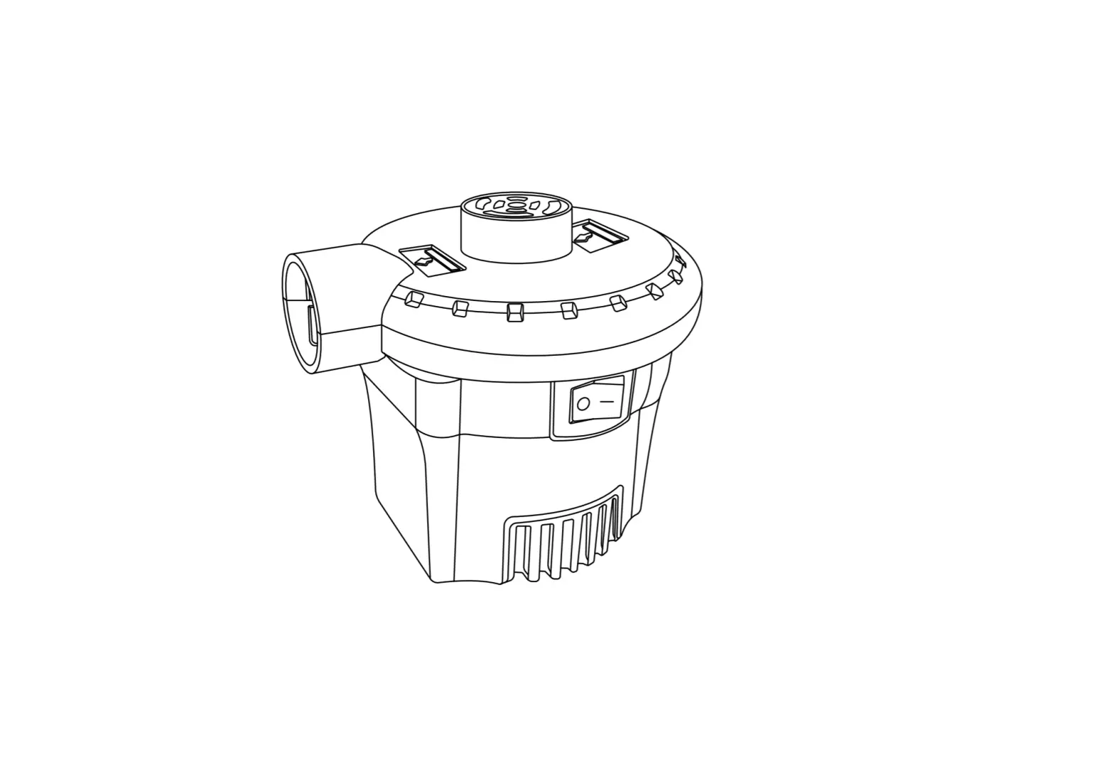 Astroai B09sftd9mg Air Mattress Portable Pump User Manual