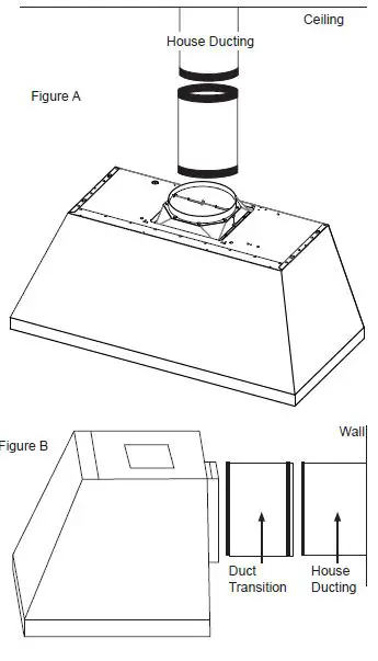 MONOGRAM ZVW1360 36_48 Inch Wall Hood with QuietBoost Blower FIG 24