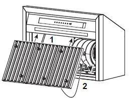 MONOGRAM ZVW1360 36_48 Inch Wall Hood with QuietBoost Blower FIG 25