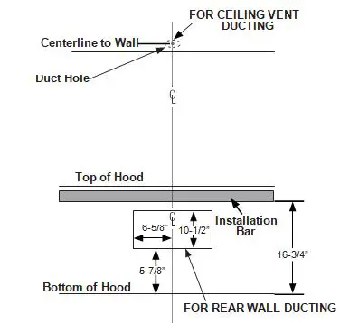 MONOGRAM ZVW1360 36_48 Inch Wall Hood with QuietBoost Blower FIG 9