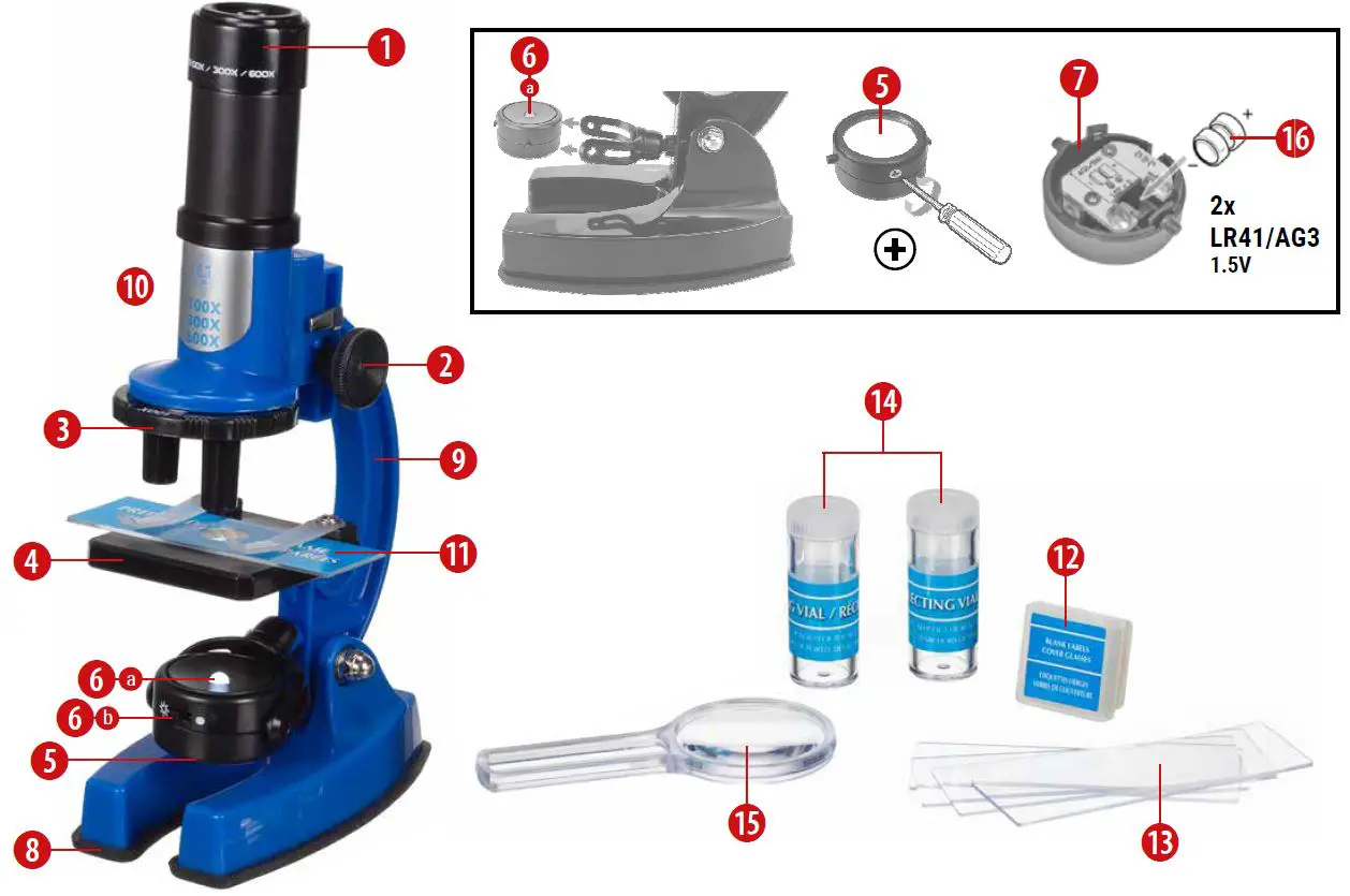 BRESSER 9203000 Microscope 33-Piece Set-1