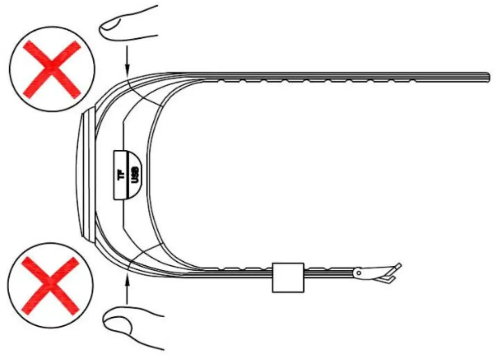 Shenzhen Hua Pu De Science Technology X10 Wireless Speaker Watch - fig2