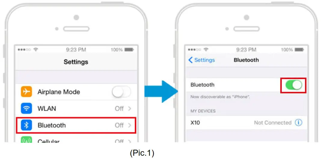 Shenzhen Hua Pu De Science Technology X10 Wireless Speaker Watch - phone Settings