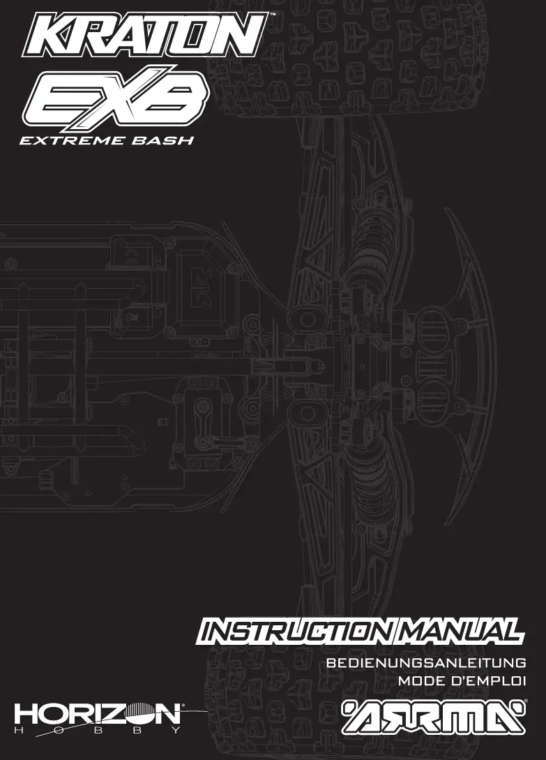 HORIZON HOBBY Kraton Extreme Bash Instruction Manual