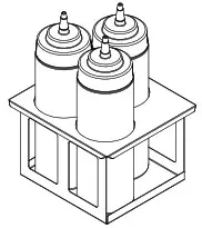 SERVER 86831 Squeeze Bottles with Holder - SQUEEZE BOTTLE HOLDERS 4