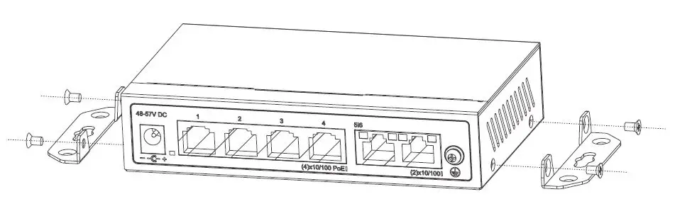 levelone FEP-0631 PoE Switch FIG 5