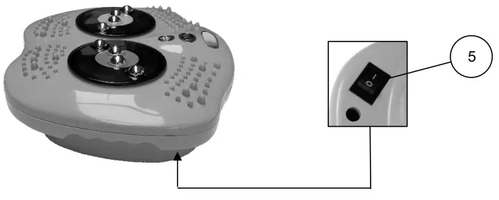 anko Foot Massager with Heat Components 2