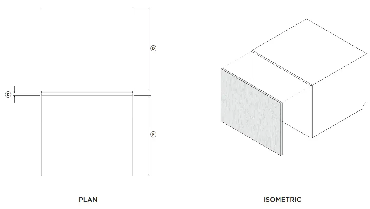 FISHER PAYKEL DD60STX6I1 Single Dishdrawer - PRODUCT DIMENSIONS 1
