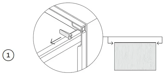 FISHER PAYKEL DD60STX6I1 Single Dishdrawer - SECURE TO CABINETRY VIA BRACKETS 1
