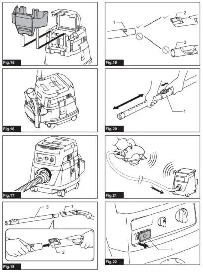 makita DVC867L Cordless Vacuum Cleaner - figure 3