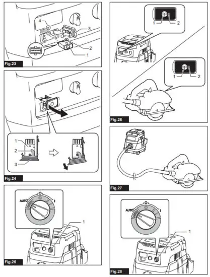 makita DVC867L Cordless Vacuum Cleaner - figure 4
