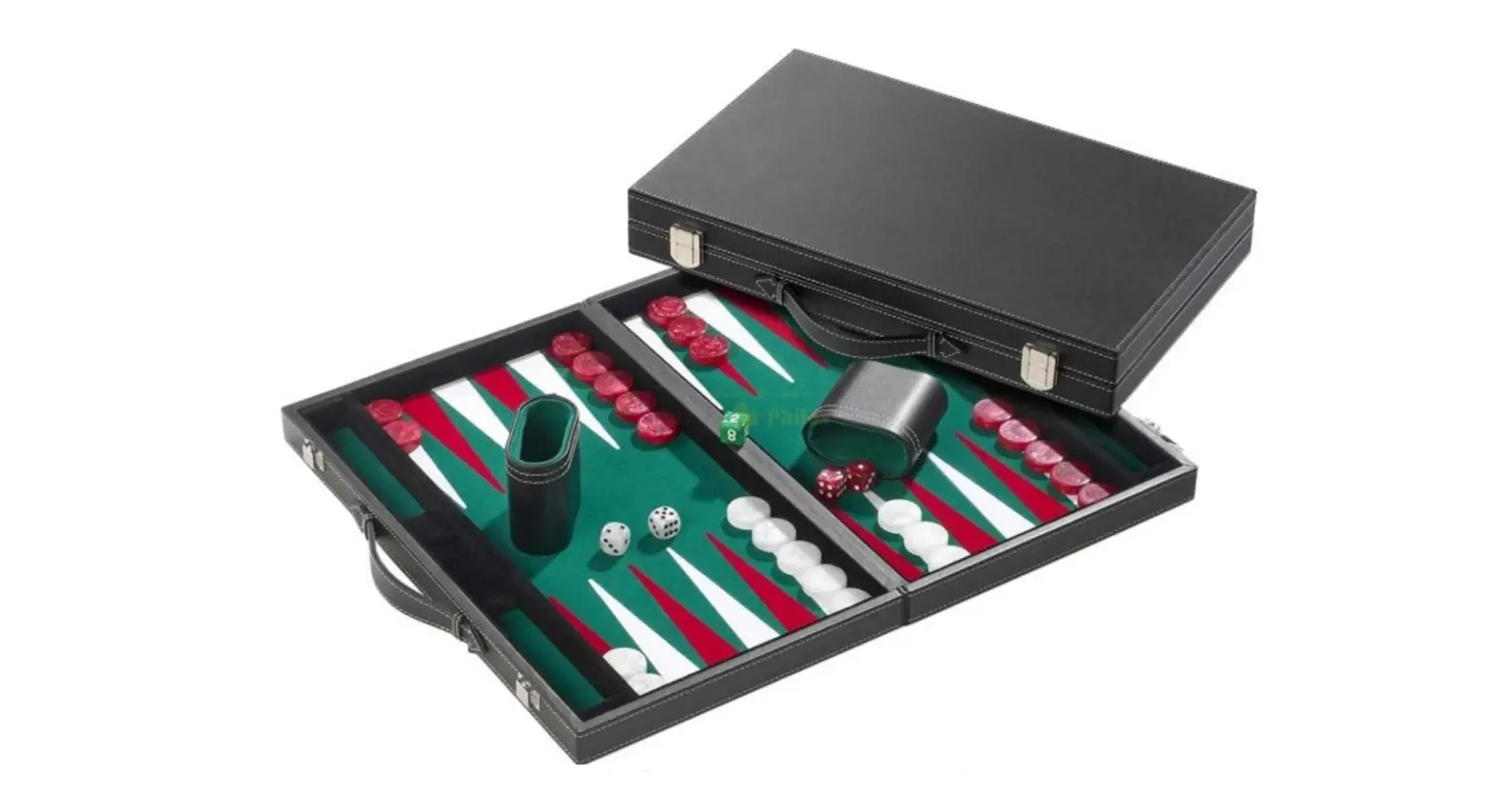 Philos-spiele Backgammon Koffer Medium Standaard (rood) Game Instructions Philos-spiele Backgammon Koffer Medium Standaard (rood) Game Instructions