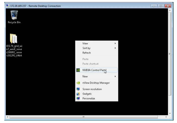 NVIDIA Control Panel