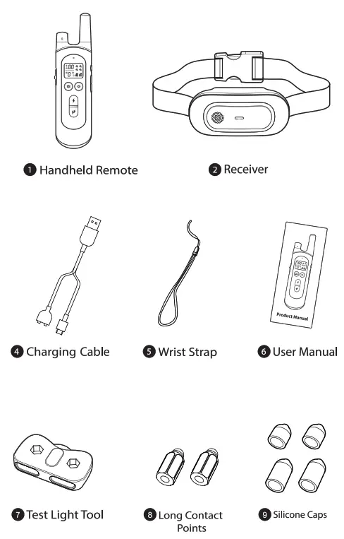 NVK TC 20 Dog Training Collar - 1