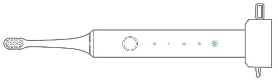 Infly T20030SIN Grace maglev sonic electric toothbrush - Travel Mode1